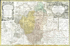 Principatus Silesiae Grotkani exactissima tabula geographica exhibens terram nissensem simul ac circulos Grotkau, ottmuchau et Ziegenhals