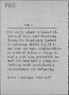Kartoteka Słownika języka polskiego XVII i 1. połowy XVIII wieku; Mieć2