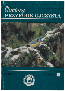 Bocian biały Ciconia ciconia we wschodniej części Bieszczadów Zachodnich i Gór Sanocko­Turczańskich w latach 1980-1995