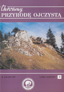 Protection of landslide relief elements of Mount Mogielica (Beskid Wyspowy Mts)