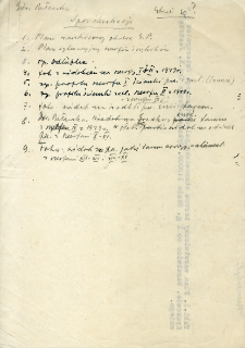 Notatki r&oacute;żne