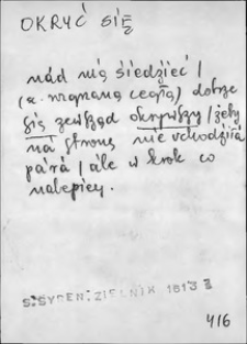 Kartoteka Słownika języka polskiego XVII i 1. połowy XVIII wieku; Okryć się - Omieszkać