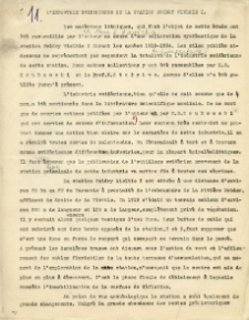 L' Industrie swid&eacute;rienne de la station Świdry Wielkie I