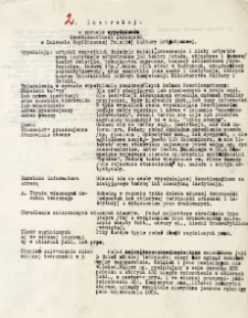 Instrukcja w sprawie wypełniania Kwestionariusza Zniszczeń w Zakresie Współczesnej Polskiej Kultury Artystycznej