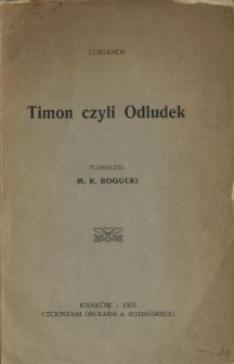 Timon czyli Odludek