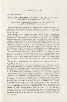 F&auml;lle von Assymmetrie des Beckens und des Kreuzbeines beim Lepus europaeus Pallas 1778; Przypadki asymetrii miednicy i kości krzyżowej u Lepus europaeus Pallas 1778
