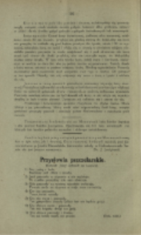 Przysłowia pszczelarskie [z nr 6]