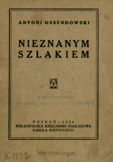 Nieznanym szlakiem : nowele