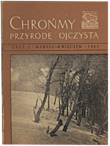 Natural relics in the valley of the upper Mroga