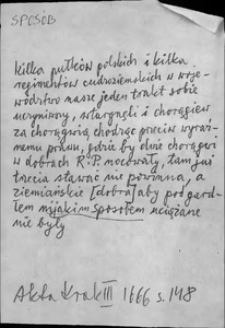Kartoteka Słownika języka polskiego XVII i 1. połowy XVIII wieku; Spos&oacute;b2 - Sprawa1