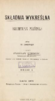 Składnia wykreślna : (geometryja położenia). Cz. 1