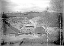 Stanowisko Horodok II : widok og&oacute;lny na miejsce rozkopywań 1927