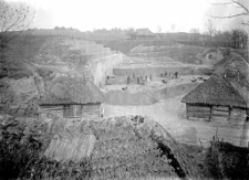 Stanowisko Horodok II : widok og&oacute;lny na miejsce rozkopywań 1926