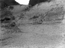 Bochotnica koło Nałęczowa, powiat Puławy : widok na odkrywkę