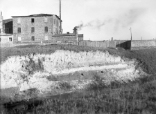 Krak&oacute;w - Ludwin&oacute;w : widok na teren wykopu