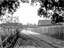 Mierzyce : widok na zaścianek