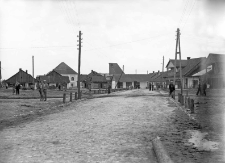Krasnobrody nad Wieprzem, pow. Tomasz&oacute;w : gł&oacute;wna ulica, zarazem rynek
