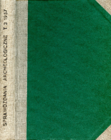 Wstępne badania archeologiczne na terenie Krakowa w latach 1950—1955 (seria I-II)