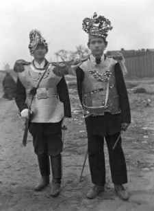 Wołyń (Gr&oacute;dek?) : zwyczaje świąteczne w okresie Bożego Narodzenia : przebierańcy