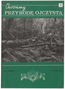 The locality of the pteridophyte Polystichum lonchitis in Cracow