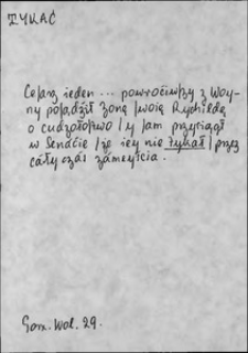 Kartoteka Słownika języka polskiego XVII i 1. połowy XVIII wieku; Tykać - Tylko1