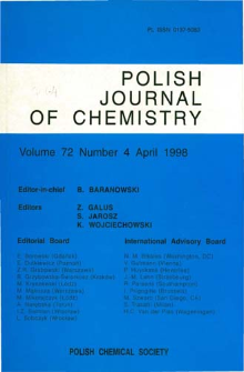 Vol. 72 no. 4 (1998) SpisTreściOkadki