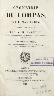 G&eacute;om&eacute;trie du compas