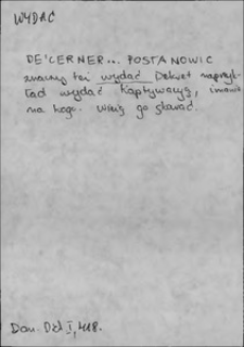 Kartoteka Słownika języka polskiego XVII i 1. połowy XVIII wieku; Wydać - Wygmerać