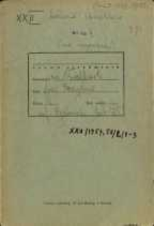 Zeszyty z badań gwarowych; XXII/1958,1957/2/1-3