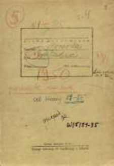 Zeszyty z badań gwarowych; W/5