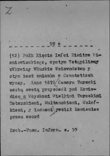Kartoteka Słownika języka polskiego XVII i 1. połowy XVIII wieku; Z10
