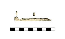 Nail, headless, fragment