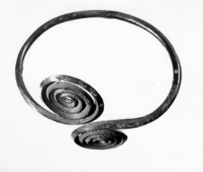 armlet with two spiral discs (Dratów) - metallographic analysis