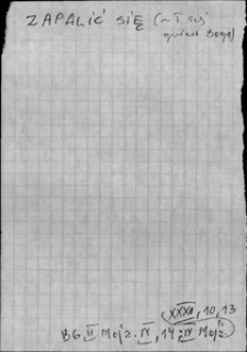 Kartoteka Słownika języka polskiego XVII i 1. połowy XVIII wieku; Zapalić się - Zaporoski