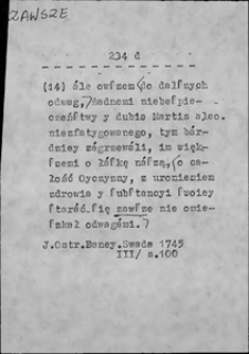 Kartoteka Słownika języka polskiego XVII i 1. połowy XVIII wieku; Zawitać - Zawzięty