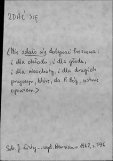 Kartoteka Słownika języka polskiego XVII i 1. połowy XVIII wieku; Zbranianie - Zdać-się