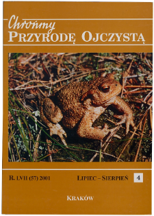 Aktualny stan populacji kosaćca syberyjskiego Iris sibirica na wybranych stanowiskach w okolicach Krakowa