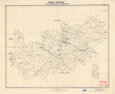 Powiat konecki : mapa administracyjna i komunikacyjna : skala 1:100 000