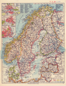 Skandinavien und Finnland : Maßstab 1:7 000 000