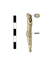 Nail, headless, fragment