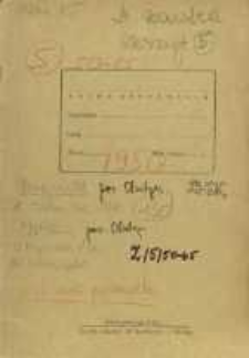 Zeszyty z badań gwarowych; Z/5