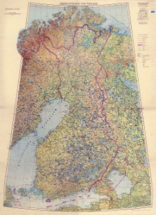&Uuml;bersichtskarte von Finnland