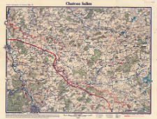 Paasche's Spezialkarten der Westfront (Belgien und Frankreich) : Maßstab 1:105 000. Blatt 9, Chateau Salins