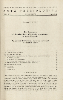The occurrence of wormian bones (Ossicula wormiana) in some mammals; Występowanie kostek Worma (Ossicula wormiana) u niekt&oacute;rych ssak&oacute;w