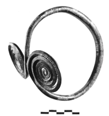 armlet with two spiral discs (Żyrardów) - chemical analysis