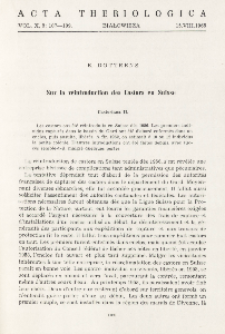 Sur la r&eacute;introduction des castors en Suisse