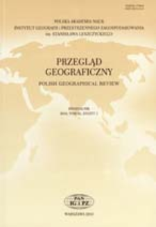 Możliwości zastosowania teorii funkcjonowania geoekosystemu do badań obszar&oacute;w bezodpływowych = Possible applications of the geoecosystem theory in the study of areas without outlets