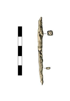 Nail, headless, fragment
