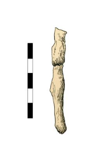 Nail, headless, corroded