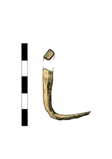 Nail or hook, fragment